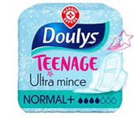 MARQUE REPÈRE, DOULYS Serviettes Normal+ Teenage - x14 x14