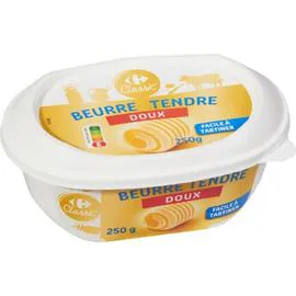 CARREFOUR CLASSIC' Beurre tendre doux 250g
