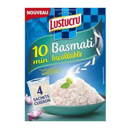 LUSTUCRU Riz basmati 10min 4x90g