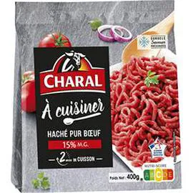 CHARAL Haché pur boeuf 400g