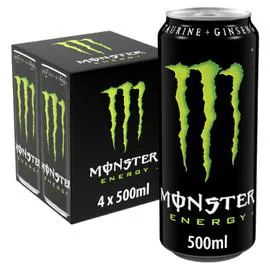 MONSTER ENERGY Boisson énergisante 4x50cl