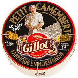 GILLOT Petit camembert au lait cru 150g