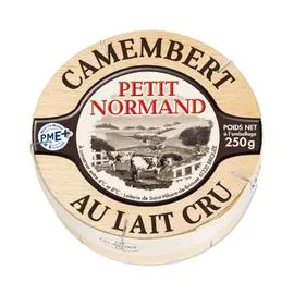 PETIT NORMAND Camembert Au Lait Cru 250g
