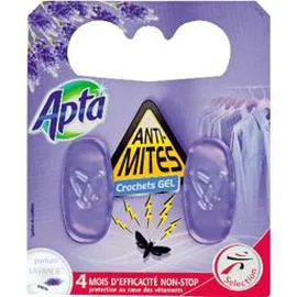 APTA Anti-mites crochets gel, parfum lavande x2