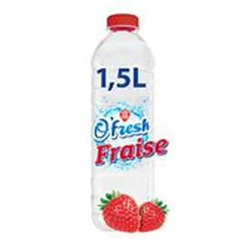 MARQUE REPÈRE, O'FRESH Eau aromatisée Fraise 1,5l