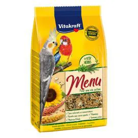 VITAKRAFT Graines oiseaux Menu pour grandes perruches 900g