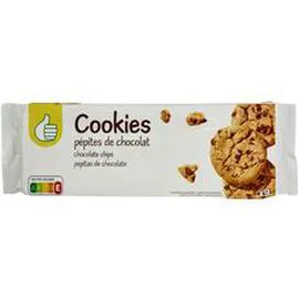 AUCHAN, POUCE Cookies aux pépites de chocolat 200g