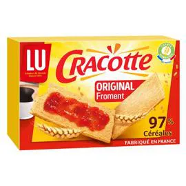 LU, CRACOTTE Biscottes au froment 250g