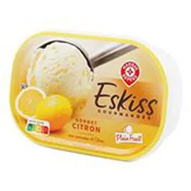 MARQUE REPÈRE, ESKISS Sorbet Citron jaune 650g