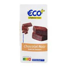 ECO+ Chocolat pâtissier Spécial dessert 200g