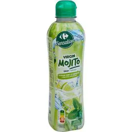 CARREFOUR SENSATION Sirop citron vert et menthe 75cl