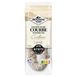 MONTAGNE NOIRE Saucisson Sèche Courbe Supérieure 180g