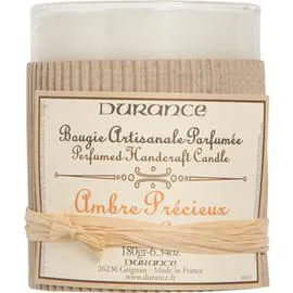  Durance Bougie Parfumée - Ambre Précieux - 180Gr l'unité