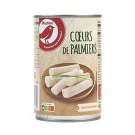 AUCHAN Coeurs de palmier 220g