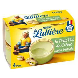 NESTLÉ, LA LAITIÈRE Crèmes dessert pistache 4x100g