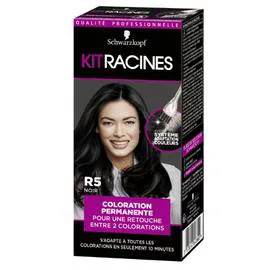 SCHWARZKOPF Coloration Permanente kit racines noir R5 22ml