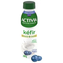 DANONE Activia Kéfir à Boire saveur Myrtille 280g