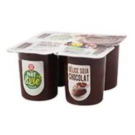 MARQUE REPÈRE, NAT & VIE Spécialité au soja Chocolat 4x100g