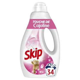 SKIP Lessive Liquide Touche De Cajoline Douceur De Linge x34 1,53l