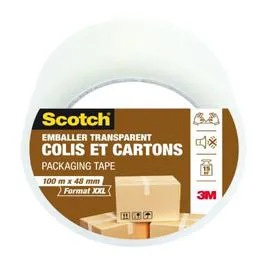 3M, SCOTCH Ruban adhésif colis et cartons l'unité