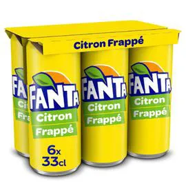 FANTA Soda citron frappé 6x33cl