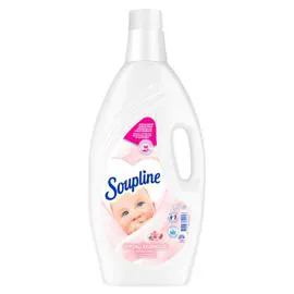 SOUPLINE Adoucissant Hypoallergénique Au Lait D'Amande Douce 1,9l