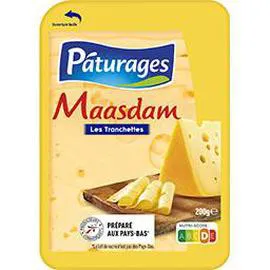 PÂTURAGES Maasdam Les Tranchettes 200g