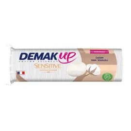 DEMAK'UP Coton à démaquiller Sensitive disques x64