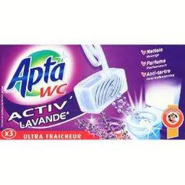 APTA WC - Bloc WC Activ' lavande 3x40g