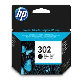 HP Cartouche d'Encre 302 Noire Authentique (F6U66AE) l'unité