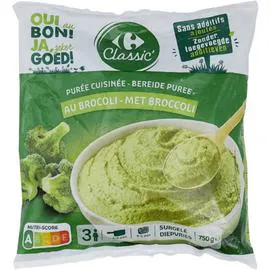 CARREFOUR Purée de brocolis 750g