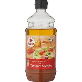 CARREFOUR EXTRA Sauce vinaigrette tomates séchées 50cl