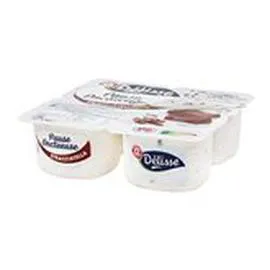 MARQUE REPÈRE, DÉLISSE Spécialité laitière Oncteux Stracciatella 4x120g
