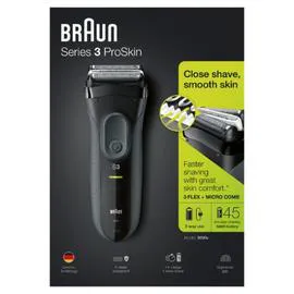 BRAUN Rasoir électrique Series 3 3000 l'unité