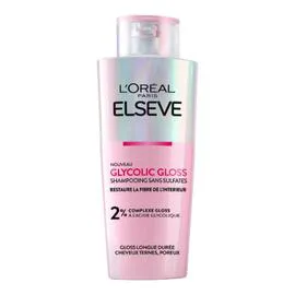 L'ORÉAL PARIS, ELSÈVE Shampooing sans Sulfates GLYCOLIC GLOSS 200ml