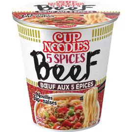 NISSIN, CUP NOODLES Soupe de nouilles Japonaises BOeuf 64g