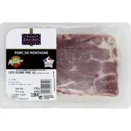 MONOPRIX GOURMET Côte Échine De Porc 340g