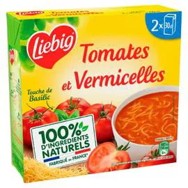 LIEBIG Soupe tomates à la méditerranéenne et pates 600ml