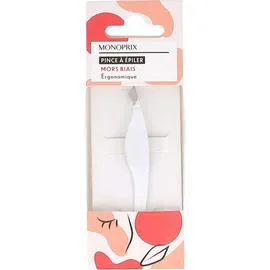 MONOPRIX Pince à épiler ergonomique mors l'unité