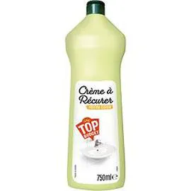TOP BUDGET Crème à récurer parfum citron 750ml