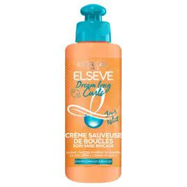 L'ORÉAL PARIS, ELSÈVE Soin sans rinçage Crème Sauveuse de Boucles Cheveux Bouclés Abîmés Dream Long 200ml