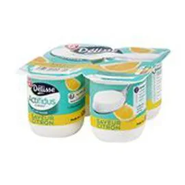 MARQUE REPÈRE, DÉLISSE Actifidus Citron 4x125g