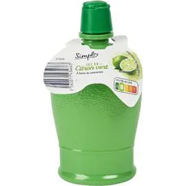 CARREFOUR SIMPL Jus de citron vert 200ml