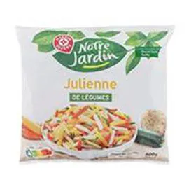 MARQUE REPÈRE, NOTRE JARDIN Julienne légumes 600g