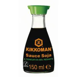 KIKKOMAN Sauce soja salée allégée en sel 150ml