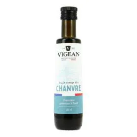 VIGEAN Huile Vierge De Chanvre  Bio 250ml