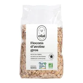 OFAL BIO Céréales bio flocons d'avoine gros 500g