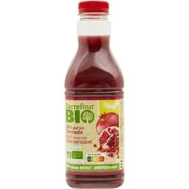 CARREFOUR BIO Jus de grenade bio 100% pur jus 90cl