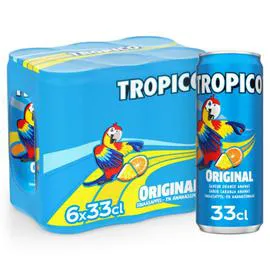TROPICO Boisson aux fruits orange ananas L'Original 6x33cl