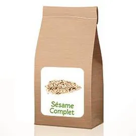JUSTE BIO Graines de sésame complet BIO en vrac 100g